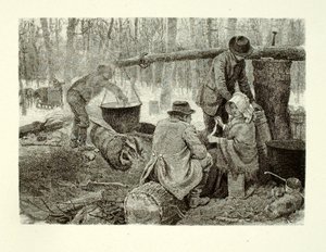Ein Lageressen kochen von Henry Wolf