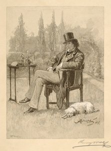Henry Irving zu Hause von Henry Wolf