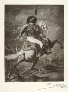 Offizier der berittenen Jäger von Henry Wolf
