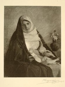 Die Madonna der Rose von Henry Wolf