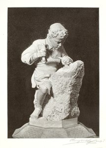Junger Michelangelo von Henry Wolf
