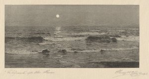 Le Crépuscule von Henry Wolf, after Alexander Harrison