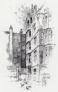 Ein Stück aus Essex Court von Herbert (after) Railton