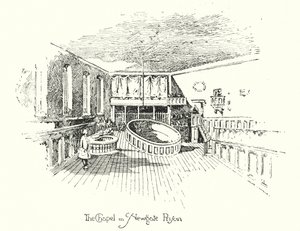 Die Kapelle, Newgate-Gefängnis, London von Herbert (after) Railton