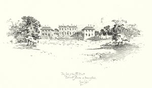 Der Sitz von Edmund Burke, Beaconsfield von Herbert (after) Railton
