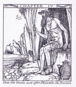 Wie die Griechen nach Philoctetes dem Bogenschützen schickten