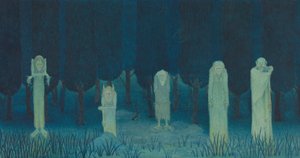 Fünf Ghule, 1911-24 von Herbert E. Crowley