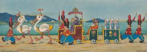 Die Promenade des Prinzen, ca. 1910