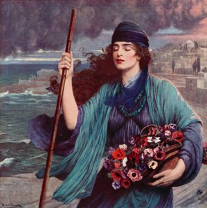 Nydia, das blinde Mädchen von Pompeji