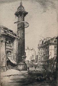 Die astrologische Säule von Katharina von Medici, 1915