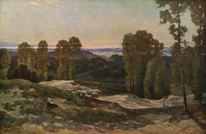 Eine Weide in den Dünen, Pas de Calais, Frankreich, 1908, ca. 1930 von Herbert Hughes Stanton
