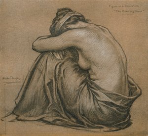 Studie für eine Dekoration, Die Abendstunden, um 1916