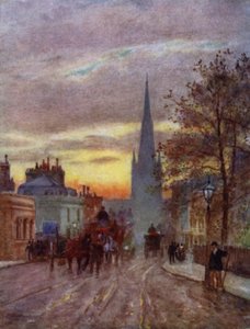 Grosvenor Road, Pimlico von Herbert Menzies (after) Marshall