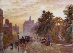 Westwärts von Hyde Park Corner von Herbert Menzies (after) Marshall