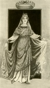 Eine edle Dame des sechsten Jahrhunderts, 1924 von Herbert Norris