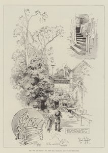 The Fox and Crown Inn, West Hill, Highgate, kurz vor dem Abriss von Herbert Railton
