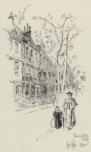Thomas Carlyles Haus in Chelsea von Herbert Railton
