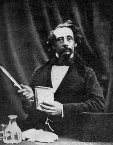 Charles Dickens hält eine Lesung, 1859, 1912