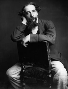 Porträt von Charles Dickens 1812-1870