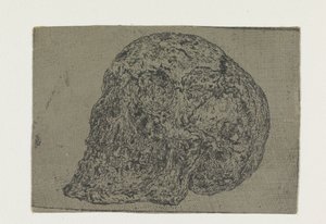 Ein Schädel von Hercules Segers