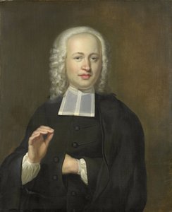 Justus Tjeenk, einer der Gründer der Zeeuws Genootschap (Zeeland Gesellschaft), Pfarrer in Vlissingen von Herman Frederik van Hengel