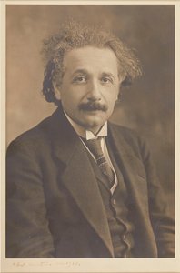 Porträt von Albert Einstein 1879-1955, 1921