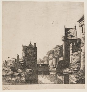Das Wittevrouwen-Tor in Utrecht