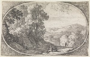 Landschaft (Nr. 5 aus der Serie: variae campestrum fantasiae)