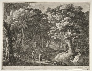 Die Büßer: Die Versuchung des heiligen Antonius von Herman van Swanevelt