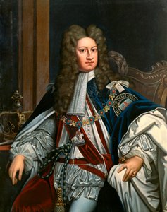 Porträt von König Karl I. nach dem Original von Godfrey Kneller von Hermann Goldschmidt