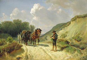 Zwei Arten von Geschirr, um 1855