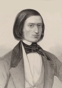 Porträt von Jacques Offenbach von Hermann Raunheim