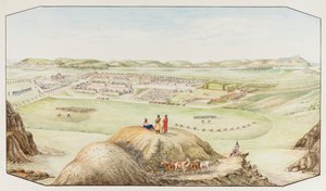 Fort Keogh, Montana-Territorium, ca. 1877-1881 von Hermann Stieffel