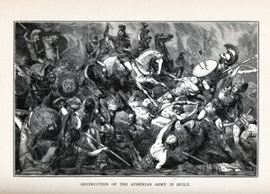 Zerstörung der athenischen Armee in Sizilien