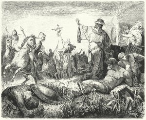Parther feiern einen Sieg von Hermann Vogel