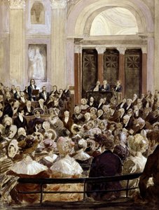 Empfang von Victor Hugo an der Académie Française, Paris, 3. Juni 1841