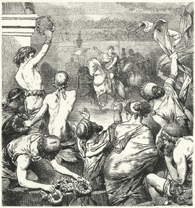 Titus Quinctius Flaminius verkündet die Freiheit der griechischen Staaten, 196 v. Chr.