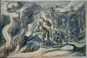 Eurydike in der Unterwelt von Hermann Weyer