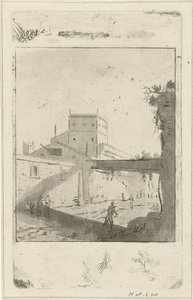 Stadtansicht (Italienische Landschaft)