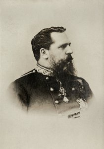Porträt von Don Carlos Prinz von Bourbon von Heyman