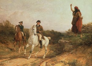 Meg Merrilies aus Keats Gedicht Alte Meg, sie war eine Zigeunerin