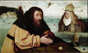 Die Versuchung des Heiligen Antonius von Hieronymus (after) Bosch
