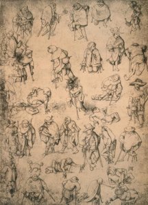 Krüppel, Bettler und Bettelmusikanten von Hieronymus Bosch
