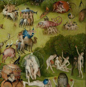 Der Garten der Lüste, 1490-1500 von Hieronymus Bosch