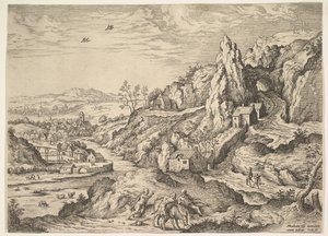 Abraham und Isaak auf dem Weg zum Opfer, 1558