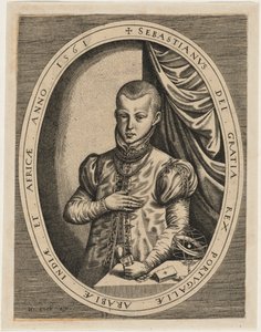 Sebastian, König von Portugal von Hieronymus Cock