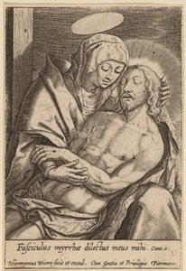 Fasciculus myrrhae dilectus meus mihi von Hieronymus Wierix