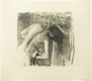 Nach dem Bad (große Version) von Hilaire Germain Edgar Degas