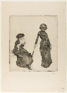 Mary Cassatt im Louvre: Die etruskische Galerie