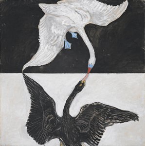 Gruppe IX/SUW, Nr. 1, Der Schwan, Nr. 1 von Hilma af Klint